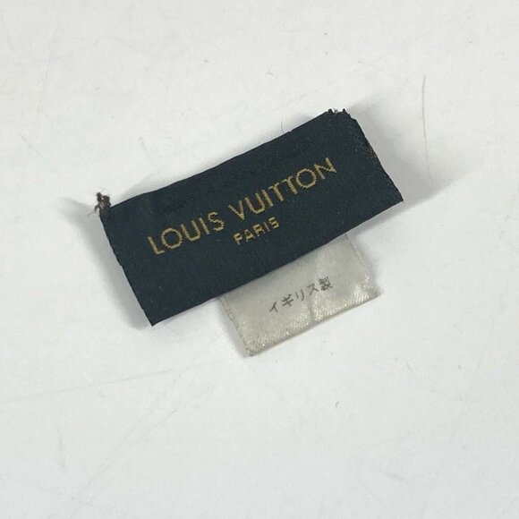 LOUIS VUITTON M75377 LV logo beanie knit cap Knit hat wool Black - Picture 12 of 16